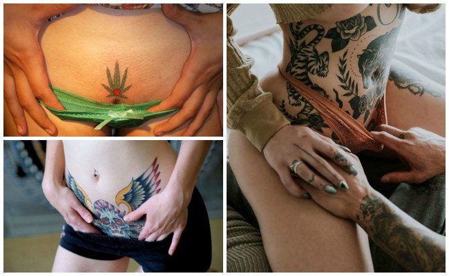Fotos de tatuajes en partes íntimas