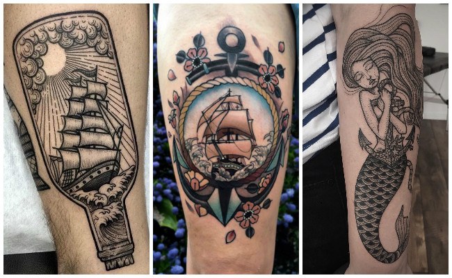 Tatuajes de barcos y su significado