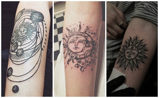 Tatuajes de sol azteca