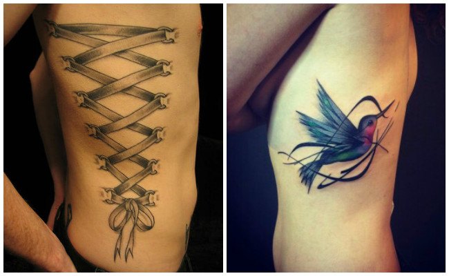 Tatuajes en las costillas e ideas
