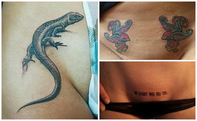 Tatuajes en las zonas íntimas