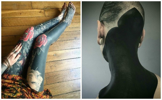 Tatuajes en negro para hombres