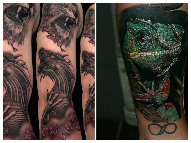 tatuajes para hombres en el cuello