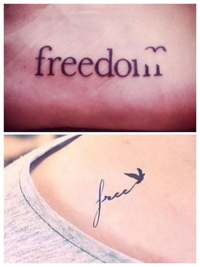 tatuajes significan libertad