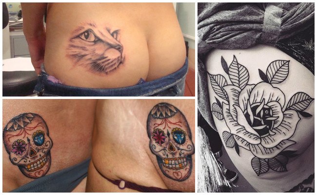 Ver tatuajes en zonas íntimas