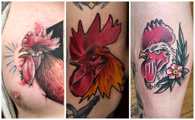 Videos de tatuajes de gallos
